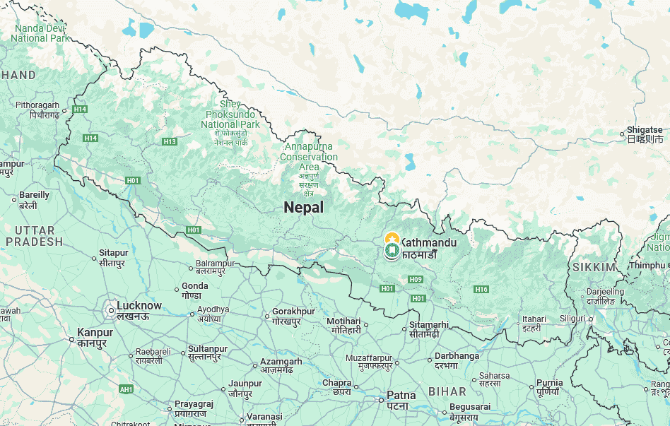 Nepal Map